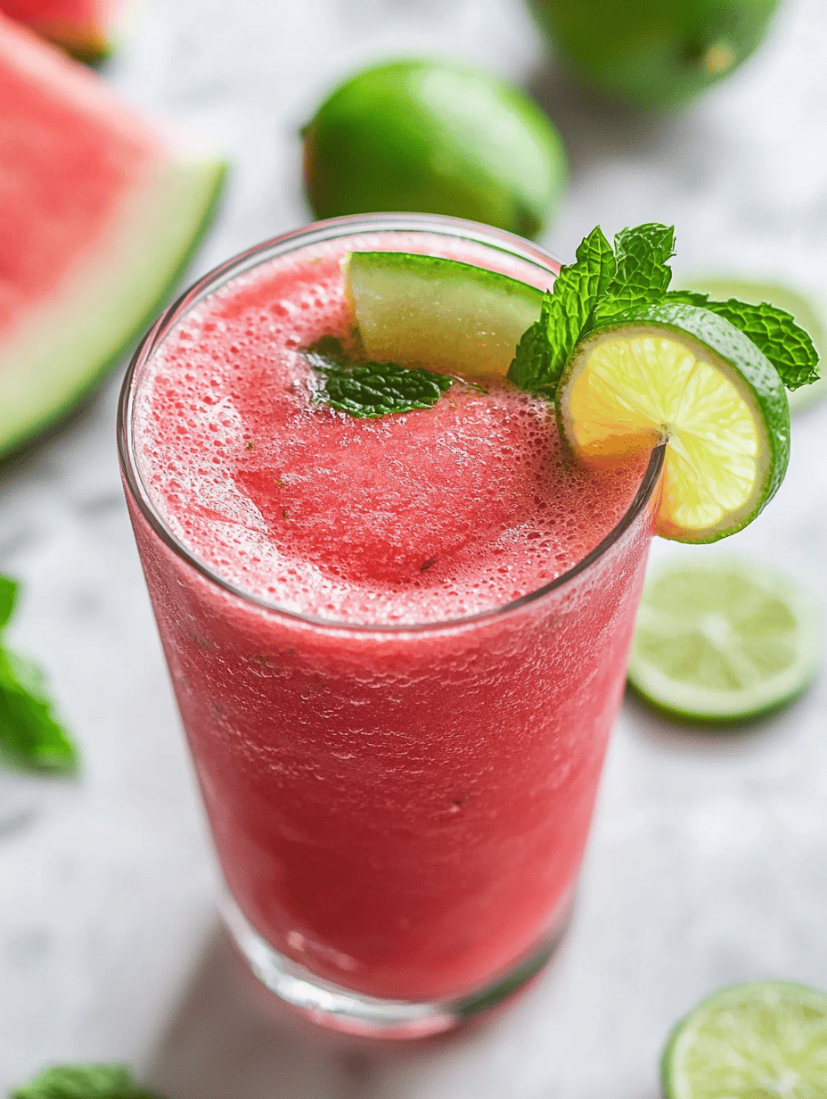 The Unexpected Charm of Watermelon Slushie: A Summer Escape