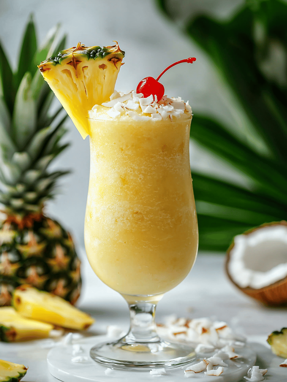 Chill Out with a Frozen Piña Colada: A Tropical Twist for Your Brain