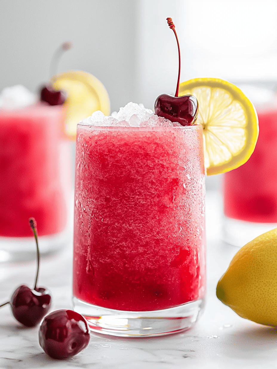 Cherry Slushie: A Surprising Summer Serenade