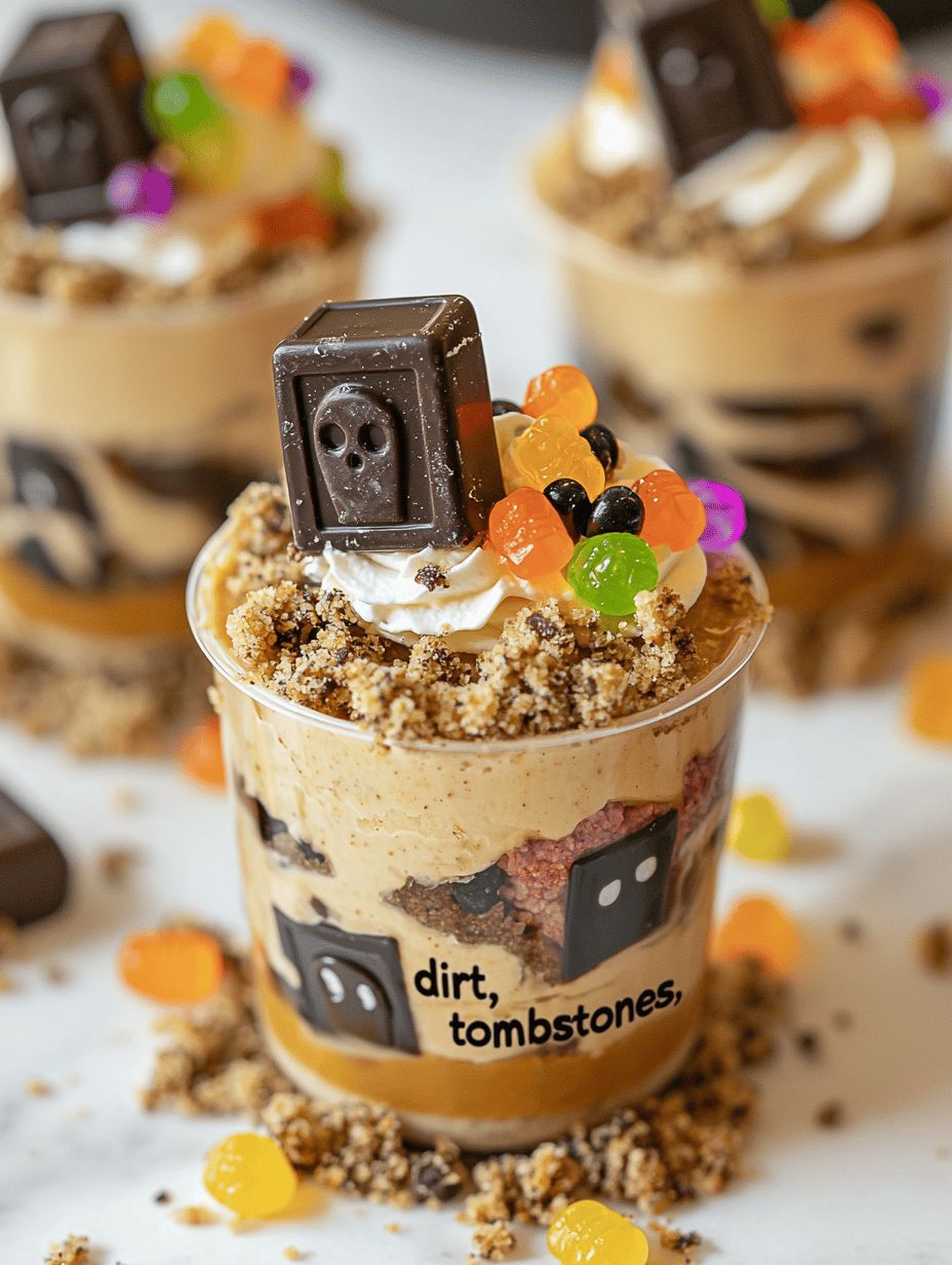 Spooky Sweetness: Halloween Graveyard Pudding Cups That Haunted My Heart