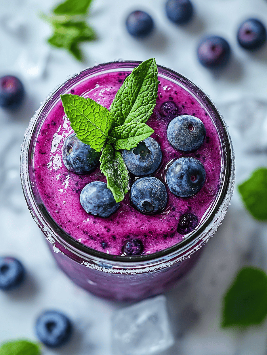 Frozen Blueberry Bliss: A Refreshing Take on Classic Smoothies