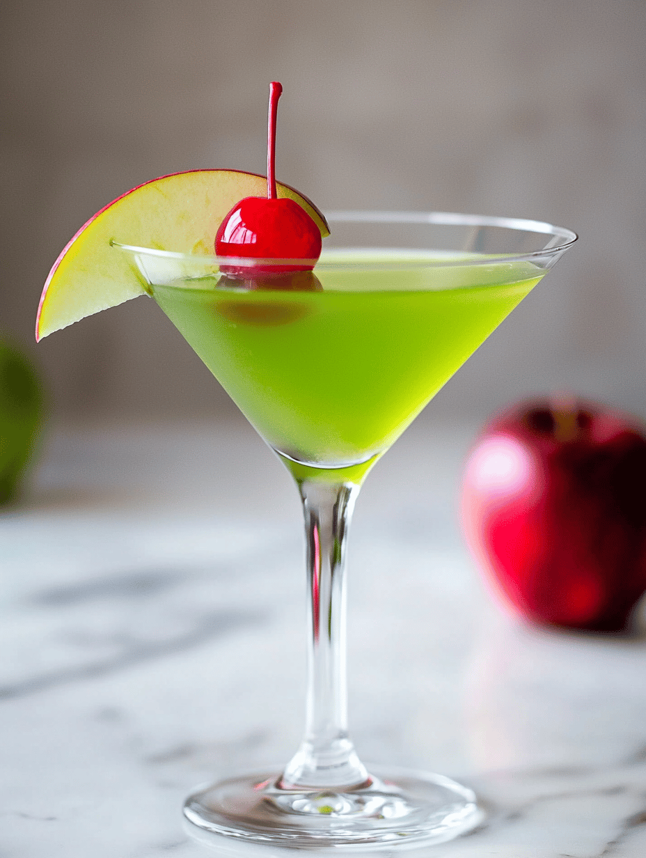 Bewitching Halloween Poison Apple Martini: A Spooky Sip You'll Love