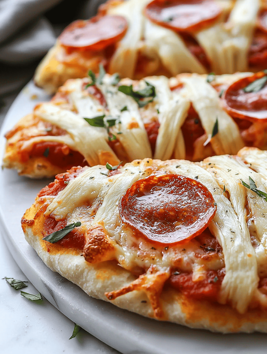 Spook-tacularly Fun: Halloween Mummy Pizza