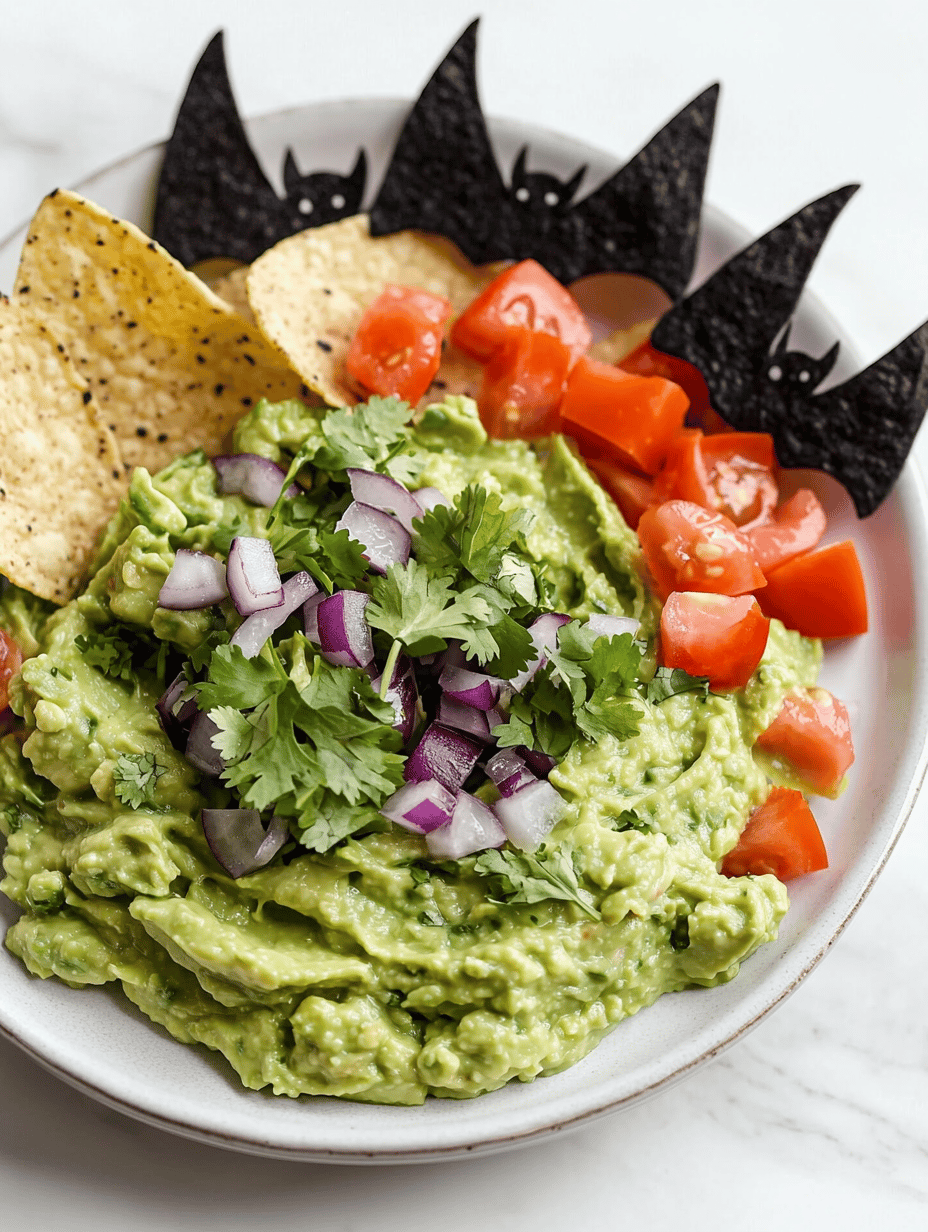 Spooky Bats & Guacamole: A Halloween Snack with a Twist